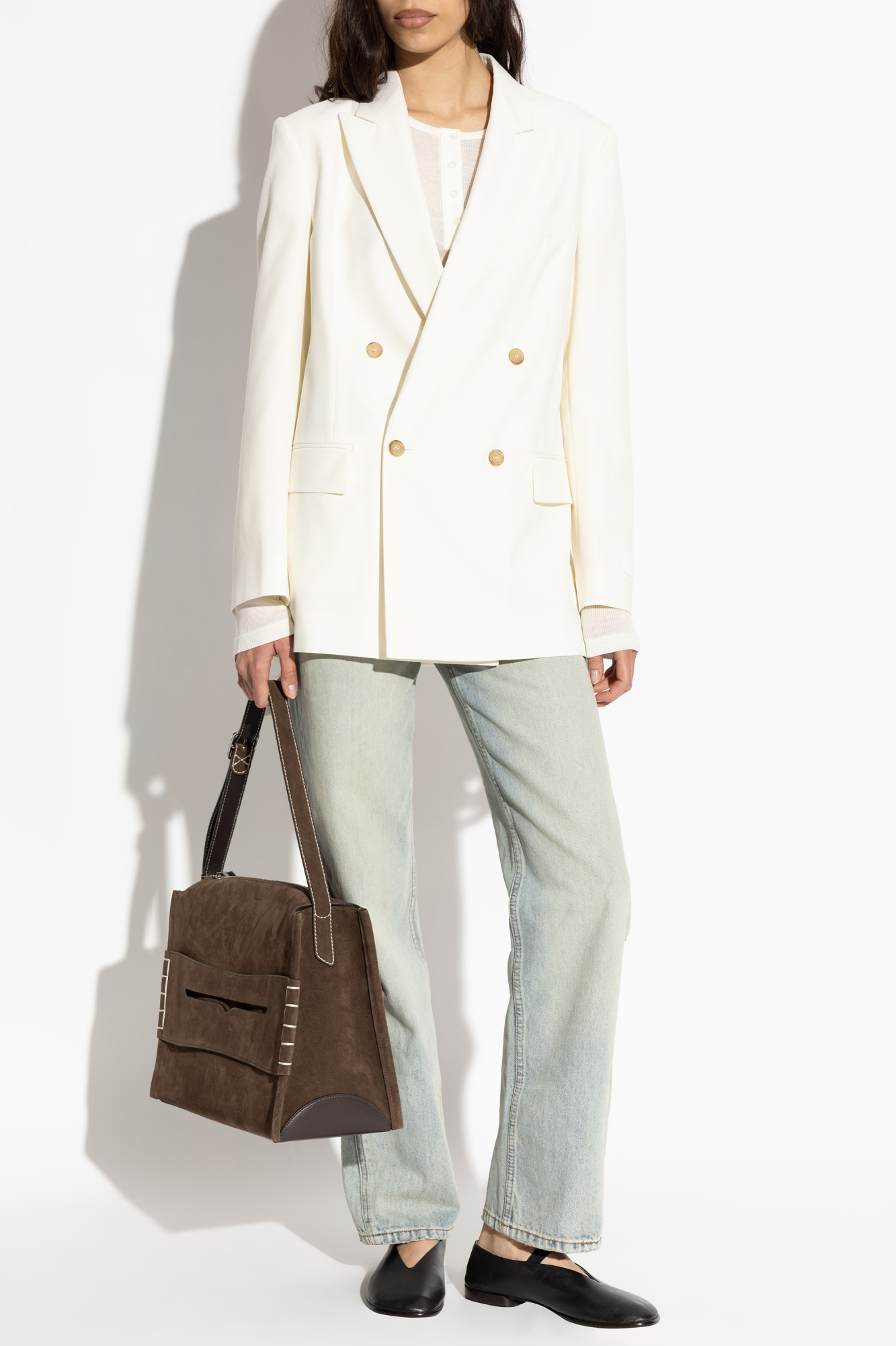 MM6 Maison Margiela Double-breasted blazer | Women's | Vitkac
